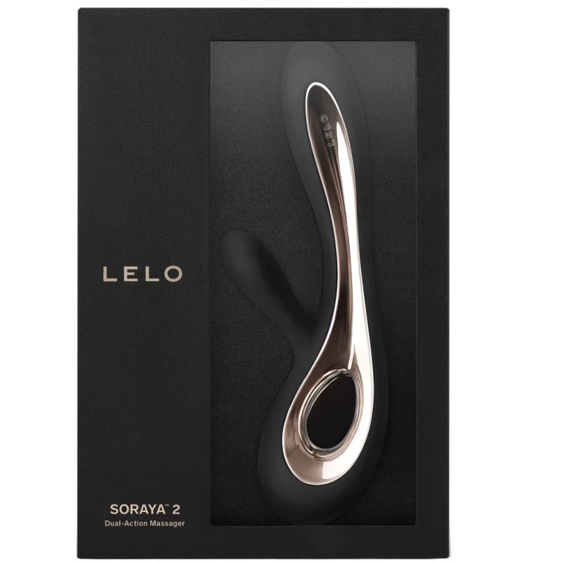 LELO-Soraya-2-vibromasseur-rabbit-luxe-noir-boite