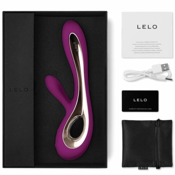 LELO-Soraya-2-vibromasseur-rabbit-luxe-pourpre-accessoires