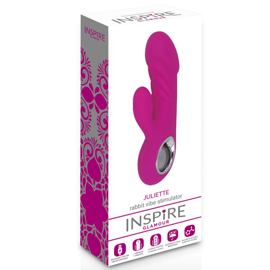 Inspire Glamour Rabbit Juliette pourpre boite inspire glamour juliette rabbit boite