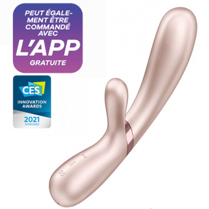 SATISFYER-Hot-Lover-Rabbit-beige-application-gratuite