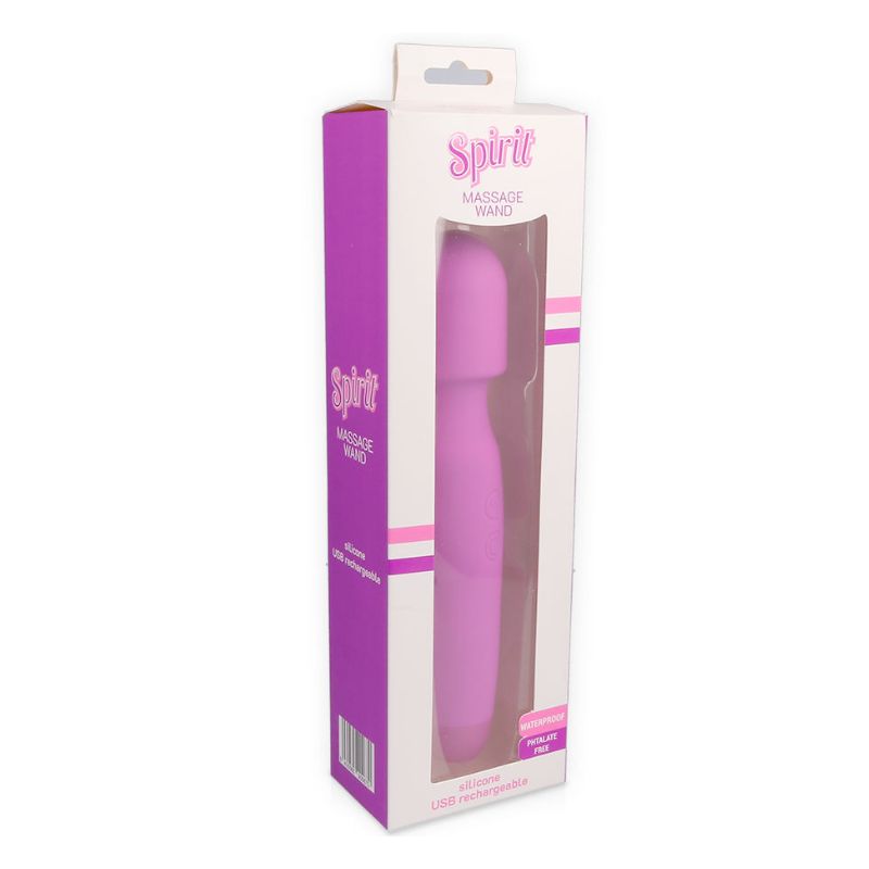 SPIRIT Massage Wand Violet boite SPIRIT-Massage-Wand-Violet-boite