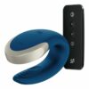 Satisfyer-Double-Love-bleu-telecommande
