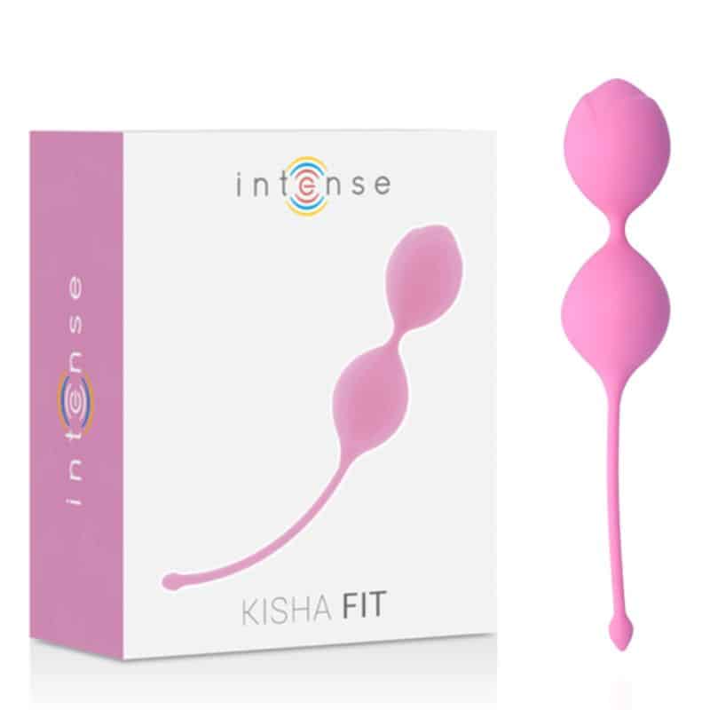 INTENSE-Kisha-Fit-rose-clair-boite-et-boule-de-geisha