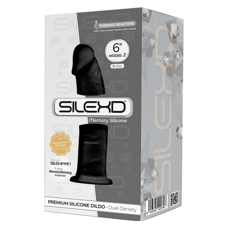 Silexd Modèle 2 Pénis noir boite - 15 cm Silexd-Modele-2-Penis-noir-boite-15-cm
