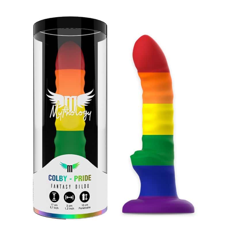 MYTHOLOGY Colby 17 cm gay pride boite