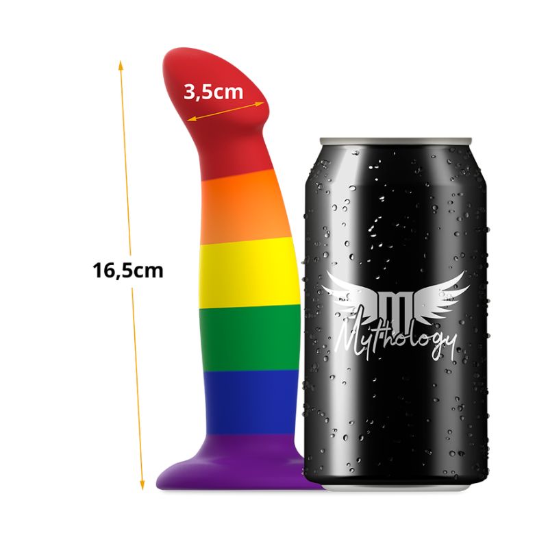 MYTHOLOGY Garrick 16 cm gay pride dimensions