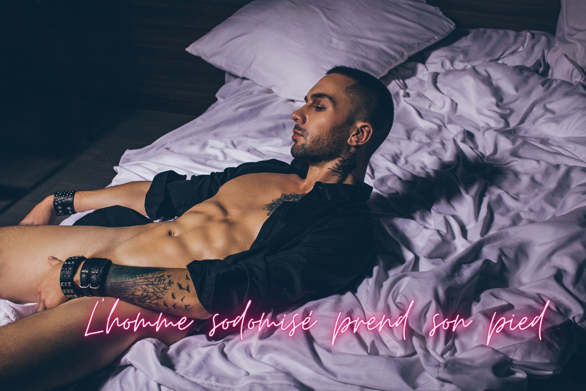 L’homme sodomisé prend son pied