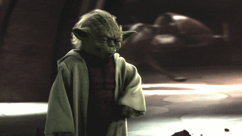 Yoda gif sabre laser