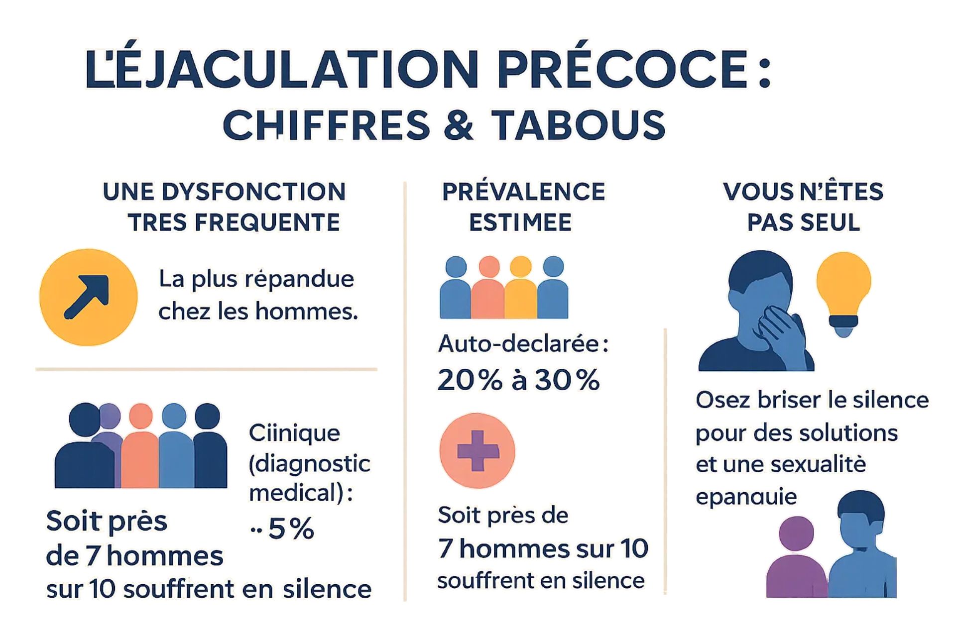 ejaculation precoce chiffres et tabous